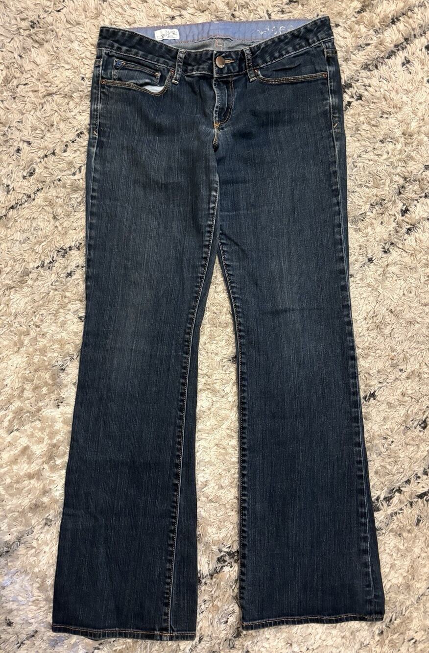 GAP Womens Jeans Sexy Boot Medium Wash Stretch Size 31